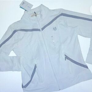 NEW EleVen Venus Williams Full Zip Up Tennis Track Jacket Athletic Active J25